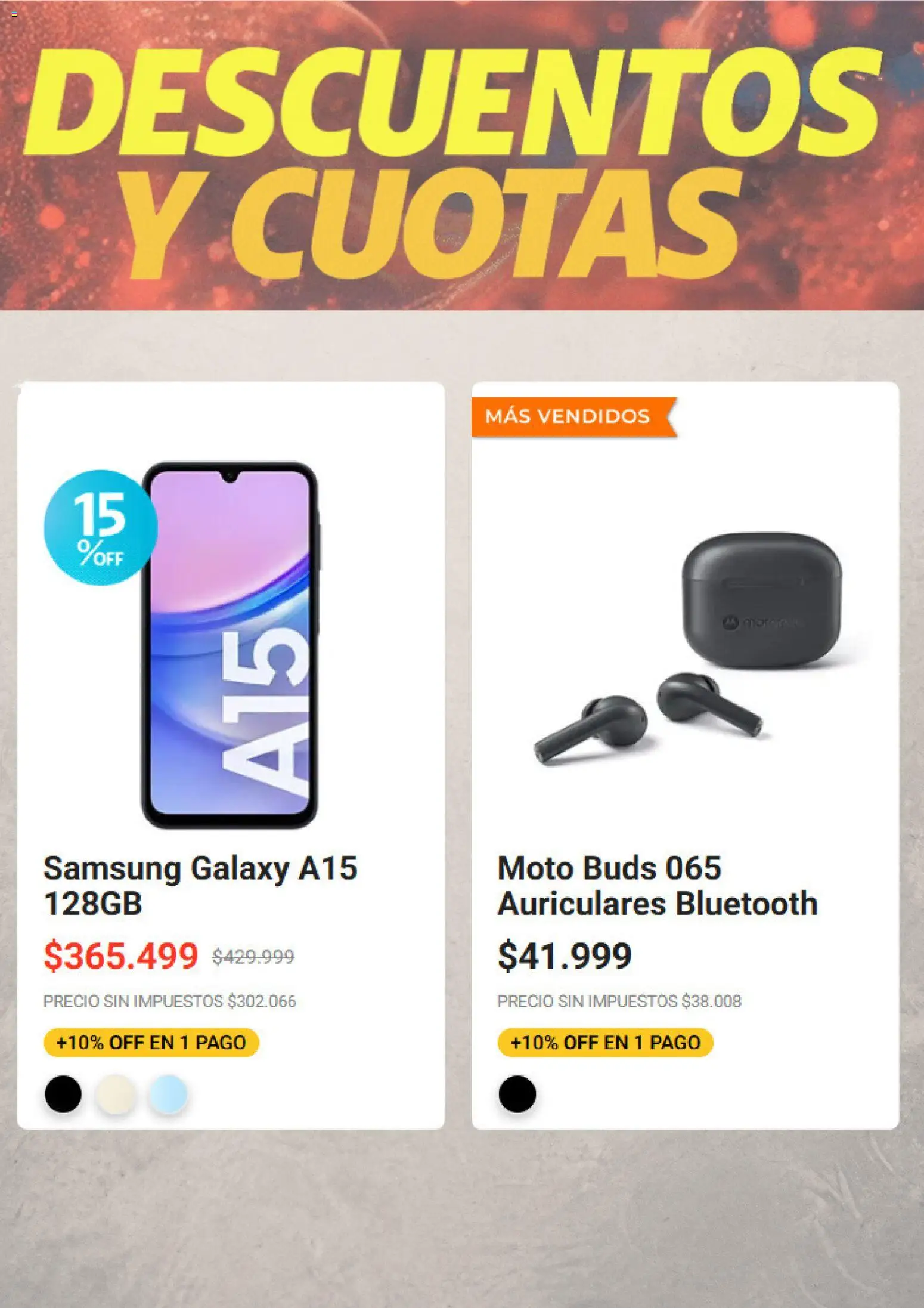 Claro catálogo │ válido desde el 16.11.2025 | Página: 2 | Productos: Auriculares