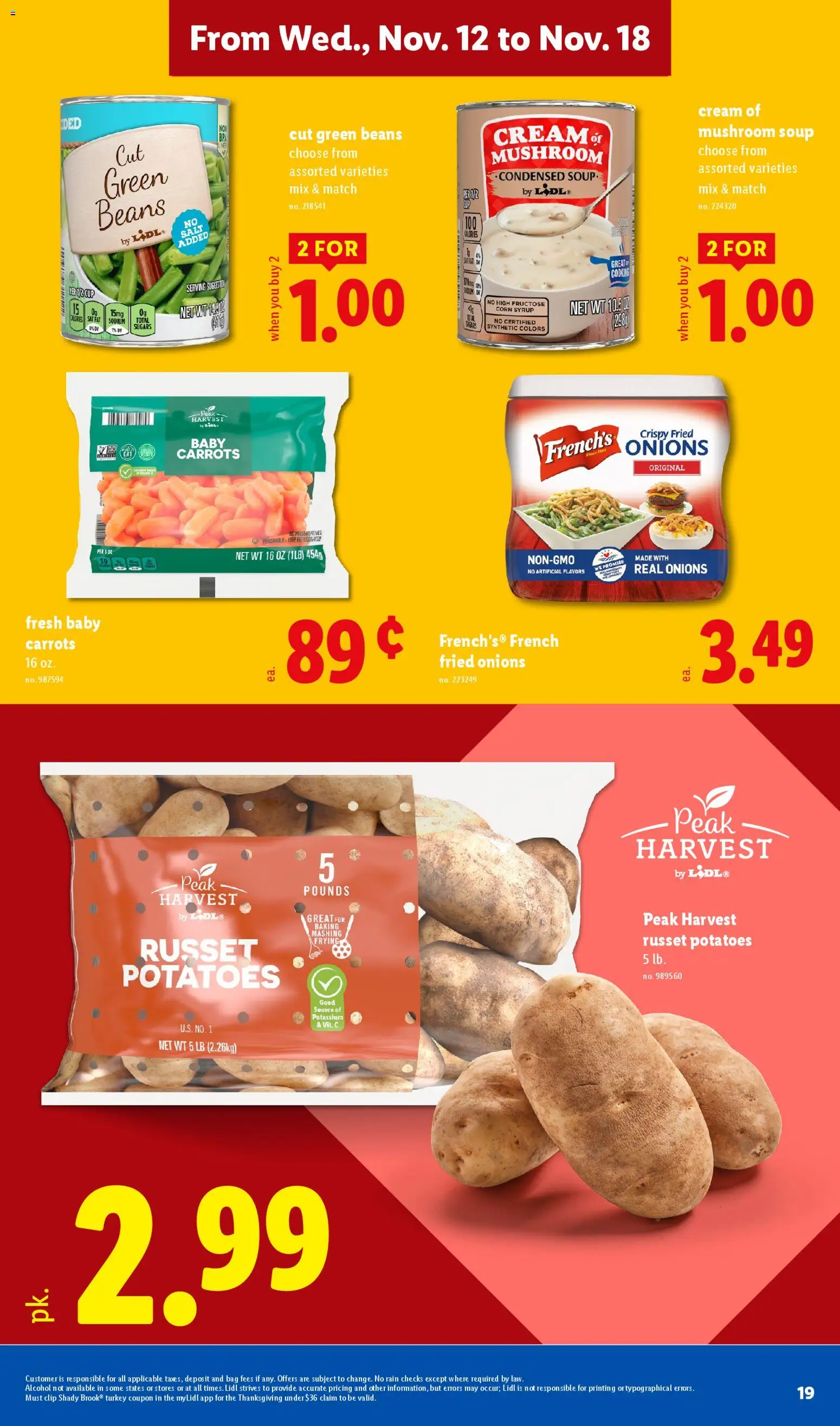 Lidl Early Black Friday - valid from 12.11.2025 | Page: 19 | Products: Corn, Clip, Cream, Salt