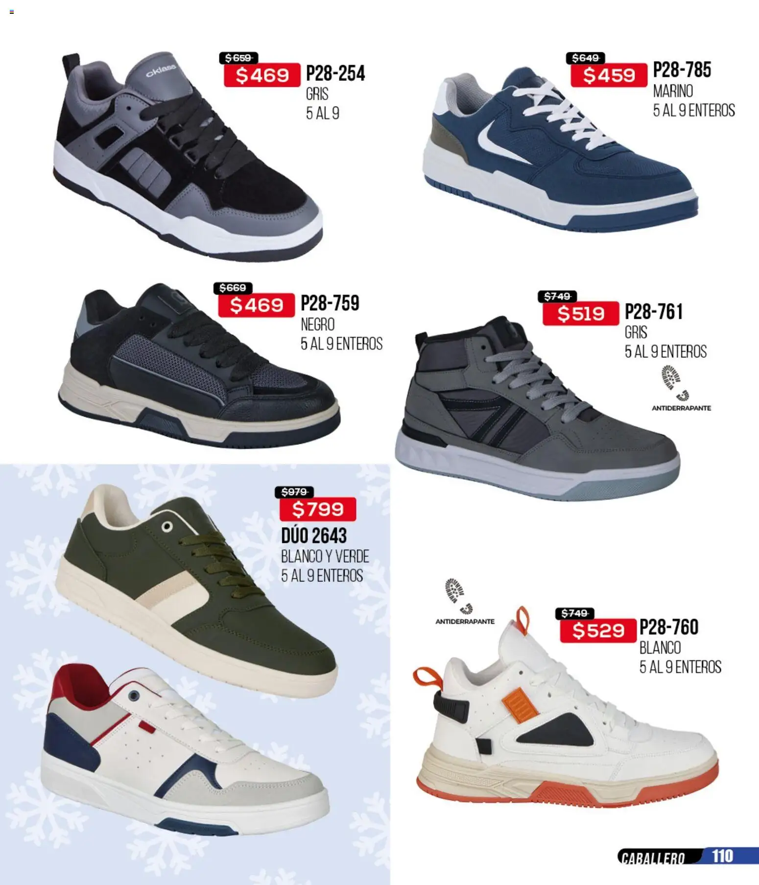 Nuevas ofertas de Cklass válidas en toda la República Mexicana desde el 12.01.2026. ¡Encuentra las mejores ofertas en Cklass catálogo Mega Ofertas Calzado! | Página: 111