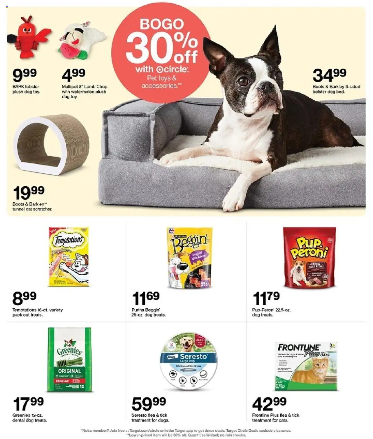 Target Weekly Ad - valid from 10.08.2025 | Page: 44 | Products: Pet Toys, Boots, Watermelon