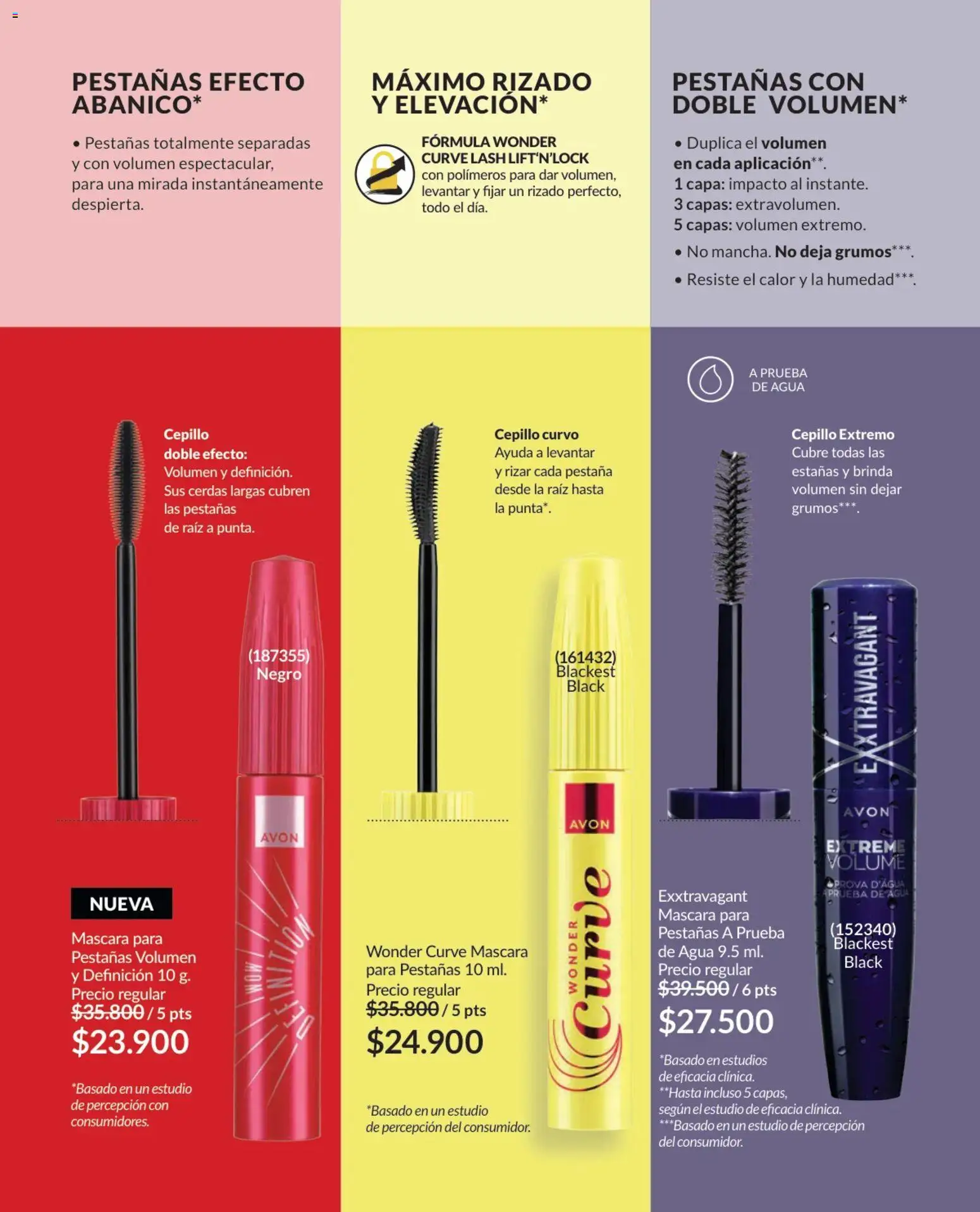 Avon revista - valida desde el 01.04.2026 | Página: 67 | Productos: Agua, Cepillo, Máscara