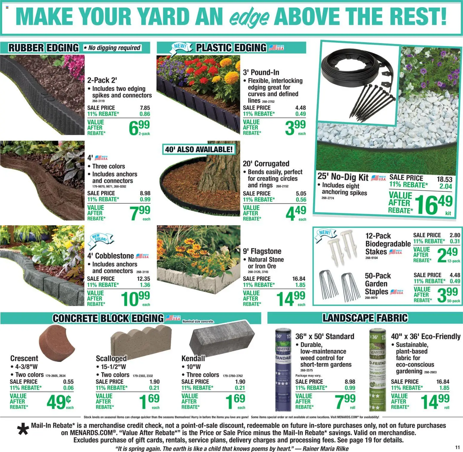 Menards Weekly Ad - valid from 22.04.2026 | Page: 11 | Products: Iron