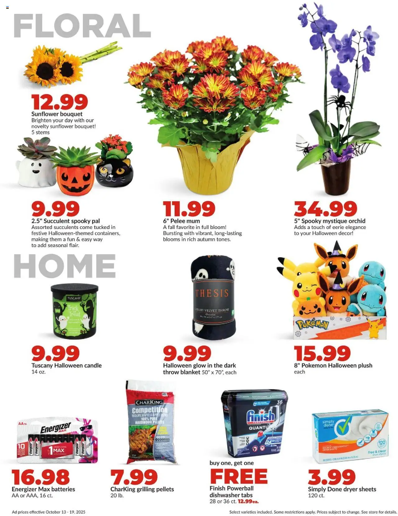 HyVee Weekly Ad - valid from 13.10.2025 | Page: 32 | Products: Blanket, Dryer, Dishwasher