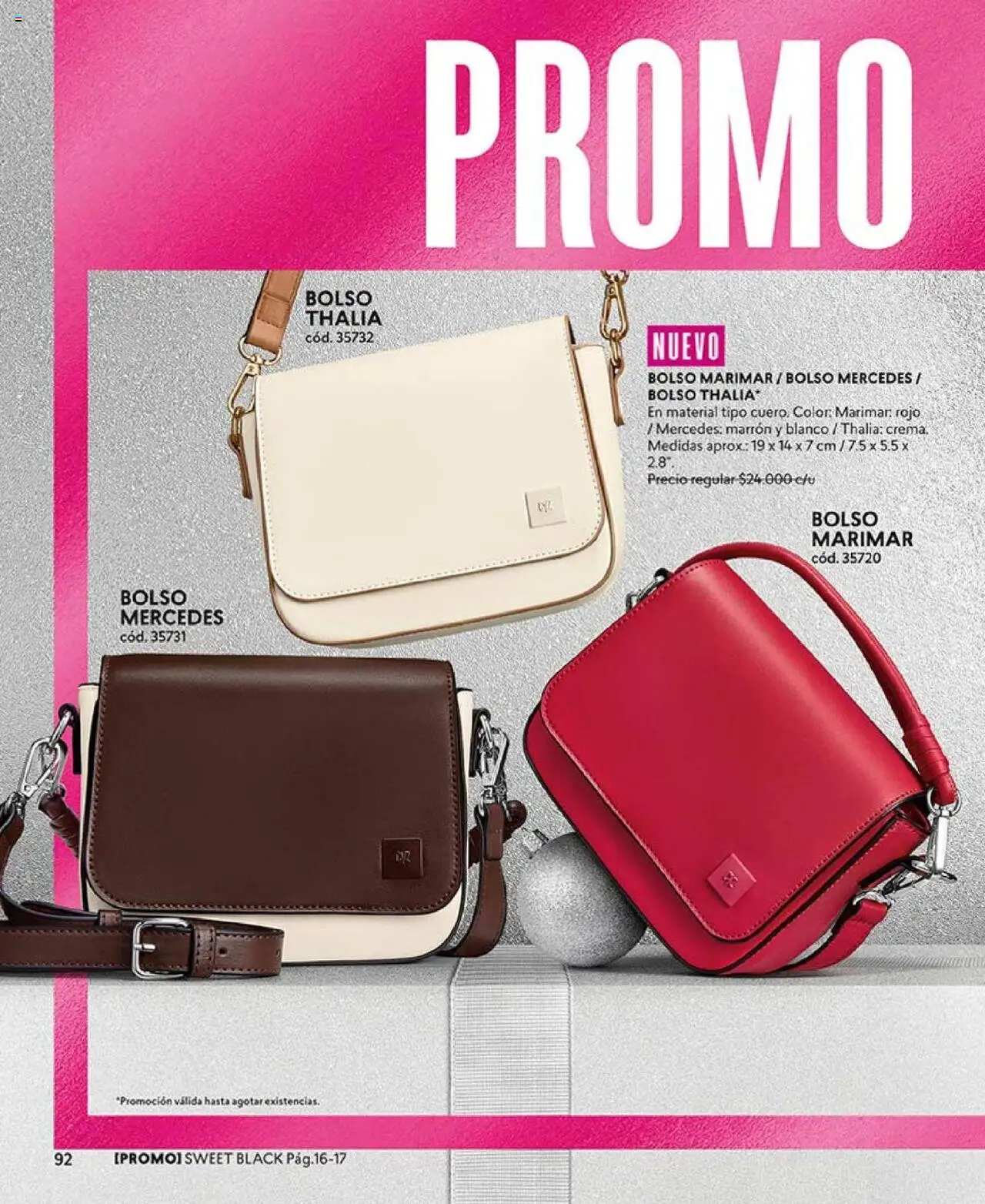 Catálogo CyZone Campaña 17 │ válido desde el 14.10.2025 | Página: 104 | Productos: Bolso, Crema