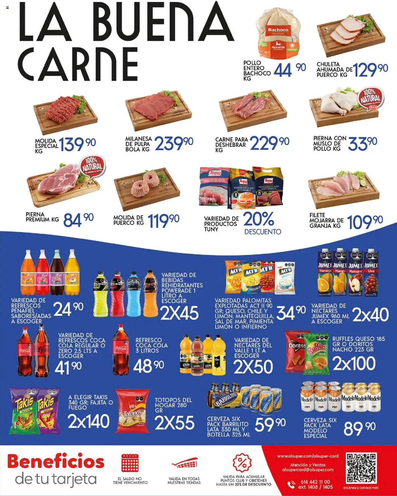 Nuevas ofertas de Alsuper válidas en toda la República Mexicana desde el 16.09.2025. ¡Encuentra las mejores ofertas en Alsuper - Folleto Laguna! | Página: 7 | Productos: Atún, Pimienta, Manzana, Queso