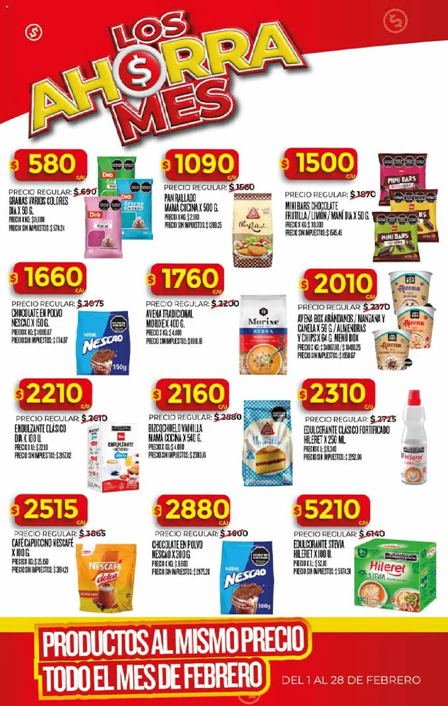 Dia - Ofertas - Los Ahorra mes │ válido desde el 01.02.2026 | Página: 4
