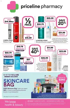Preview of Priceline Pharmacy catalogue Mount Gravatt - valid from 08.04.2026