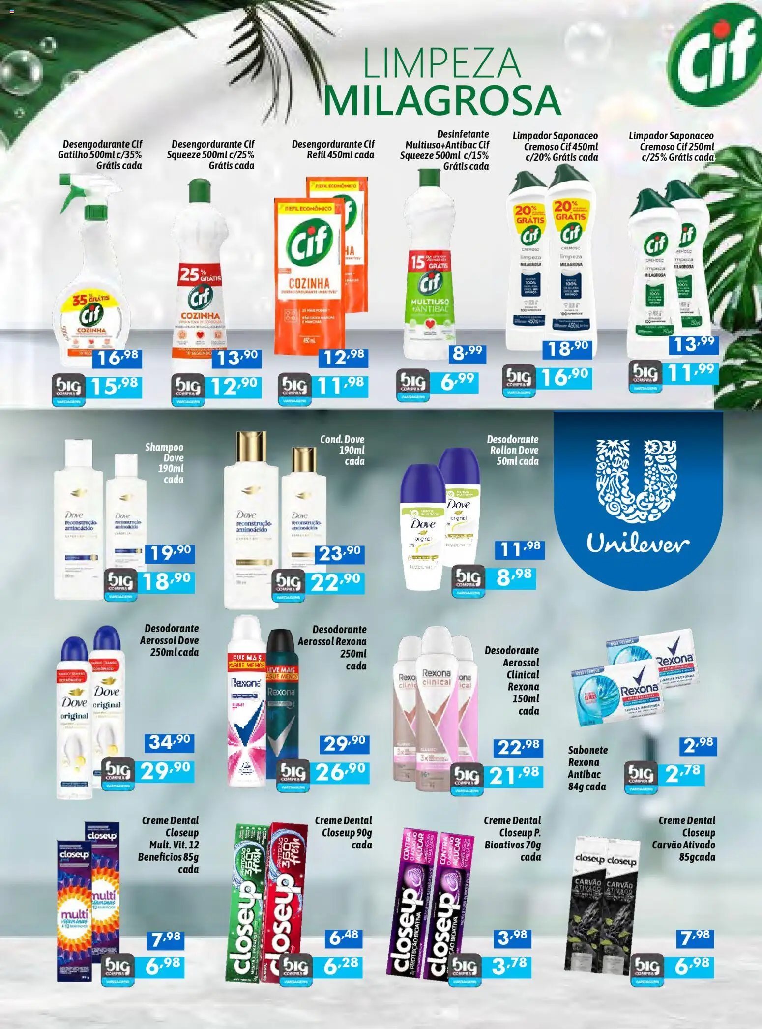 Big Compra Folheto - válido de 07.01.2026 | Página: 17 | Produtos: Desodorante, Açúcar, Dove, Creme dental