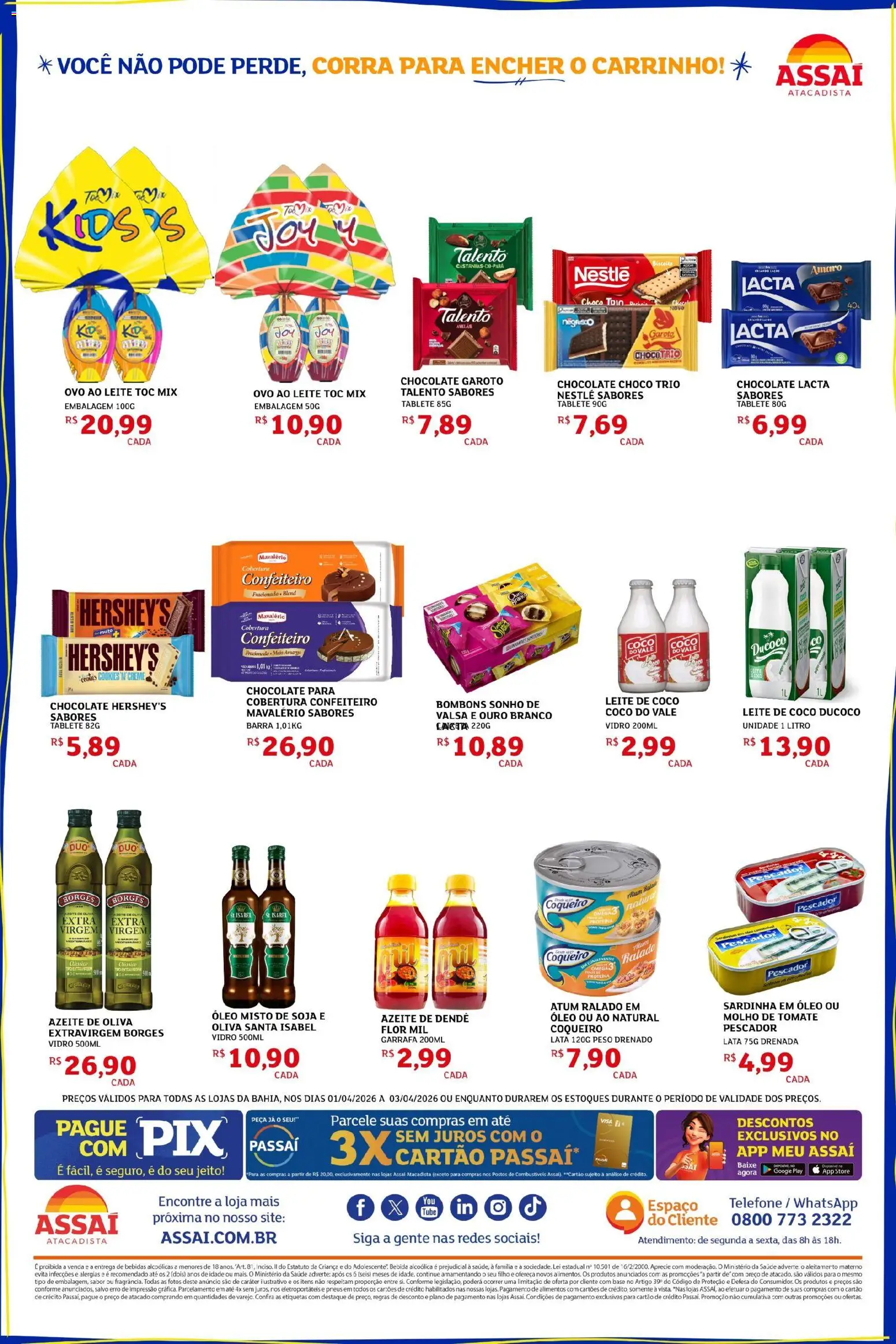 Assaí Atacadista Folheto - válido de 01.04.2026 | Página: 2