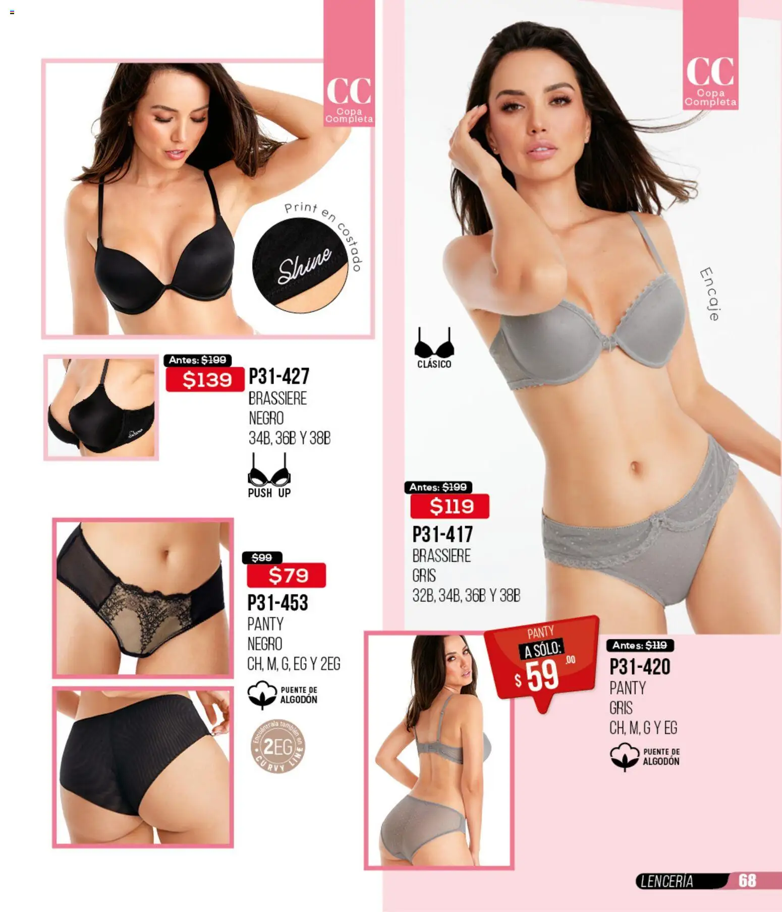 Nuevas ofertas de Cklass válidas en toda la República Mexicana desde el 10.02.2026. ¡Encuentra las mejores ofertas en Cklass catálogo Remate Digital Ropa! | Página: 69