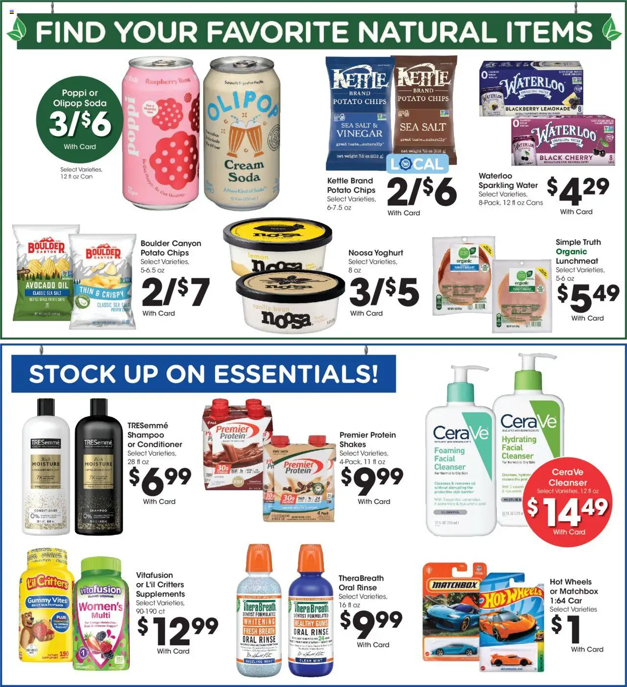 Fred Meyer Weekly Ad - valid from 06.08.2025 | Page: 8 | Products: Vinegar, Chips, Avocado, Salt