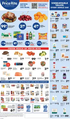 Preview of Price Rite weekly ads valid from 09.01.2026 | Page: 1