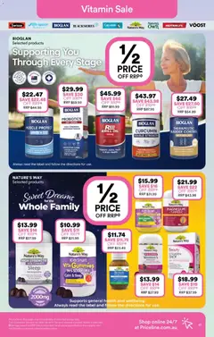 Preview of Priceline Pharmacy  Catalogue  - valid from 10.12.2025 | Page: 45 | Products: Sugar, Collagen, Multivitamin, Vitamin