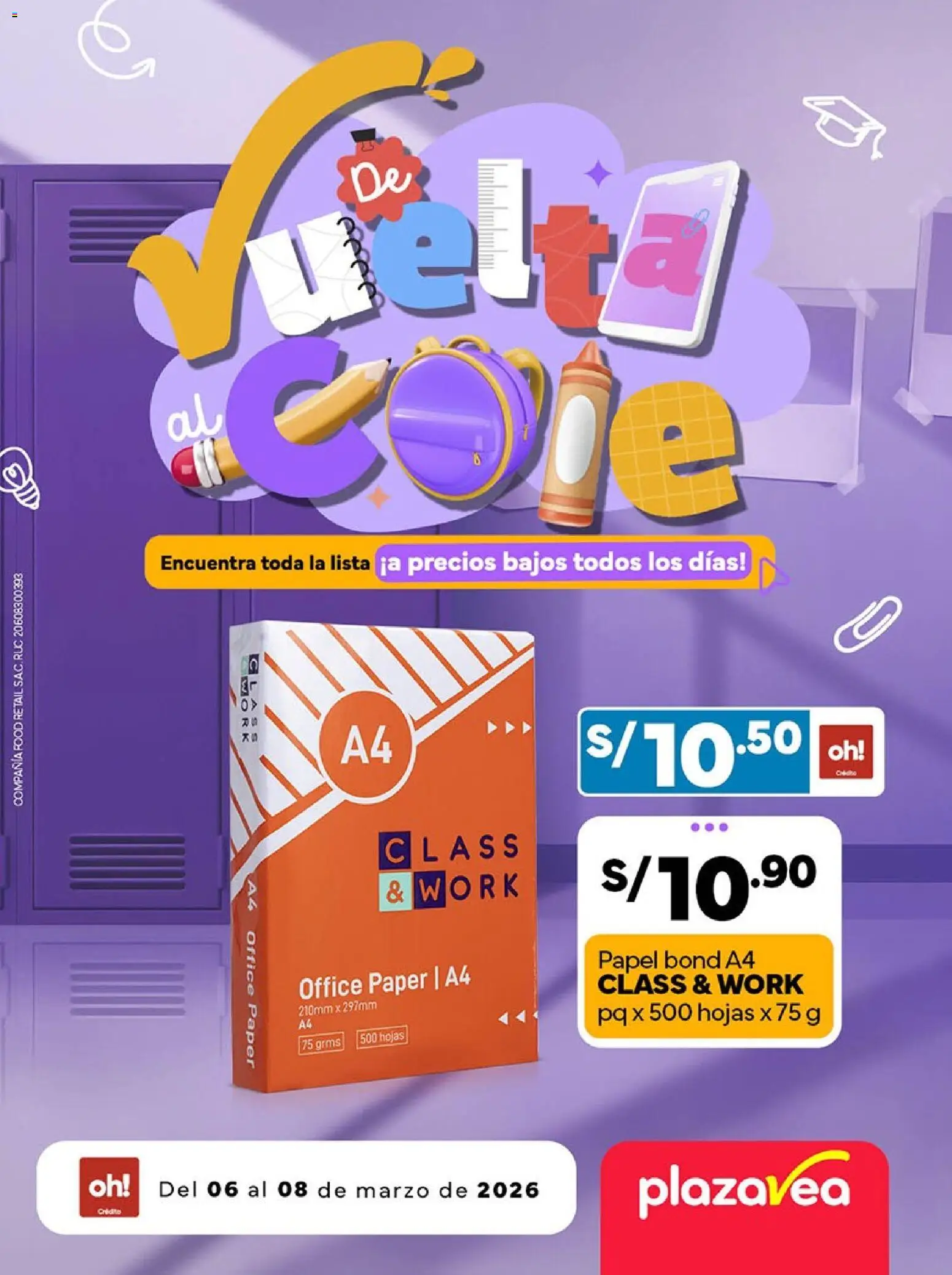 Catálogo Plaza Vea válido desde 06.03.2026 | Página: 1