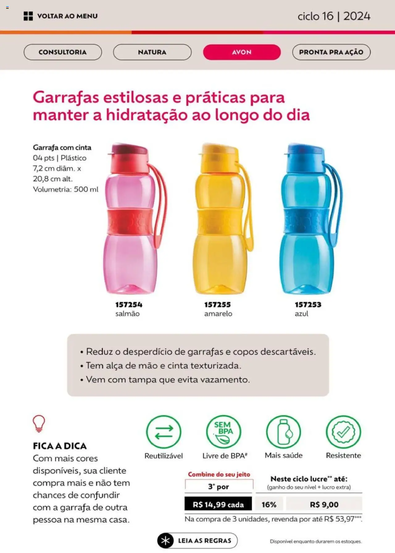 Avon Folheto - válido de 26.09.2025 | Página: 82 | Produtos: Salmão, Copos