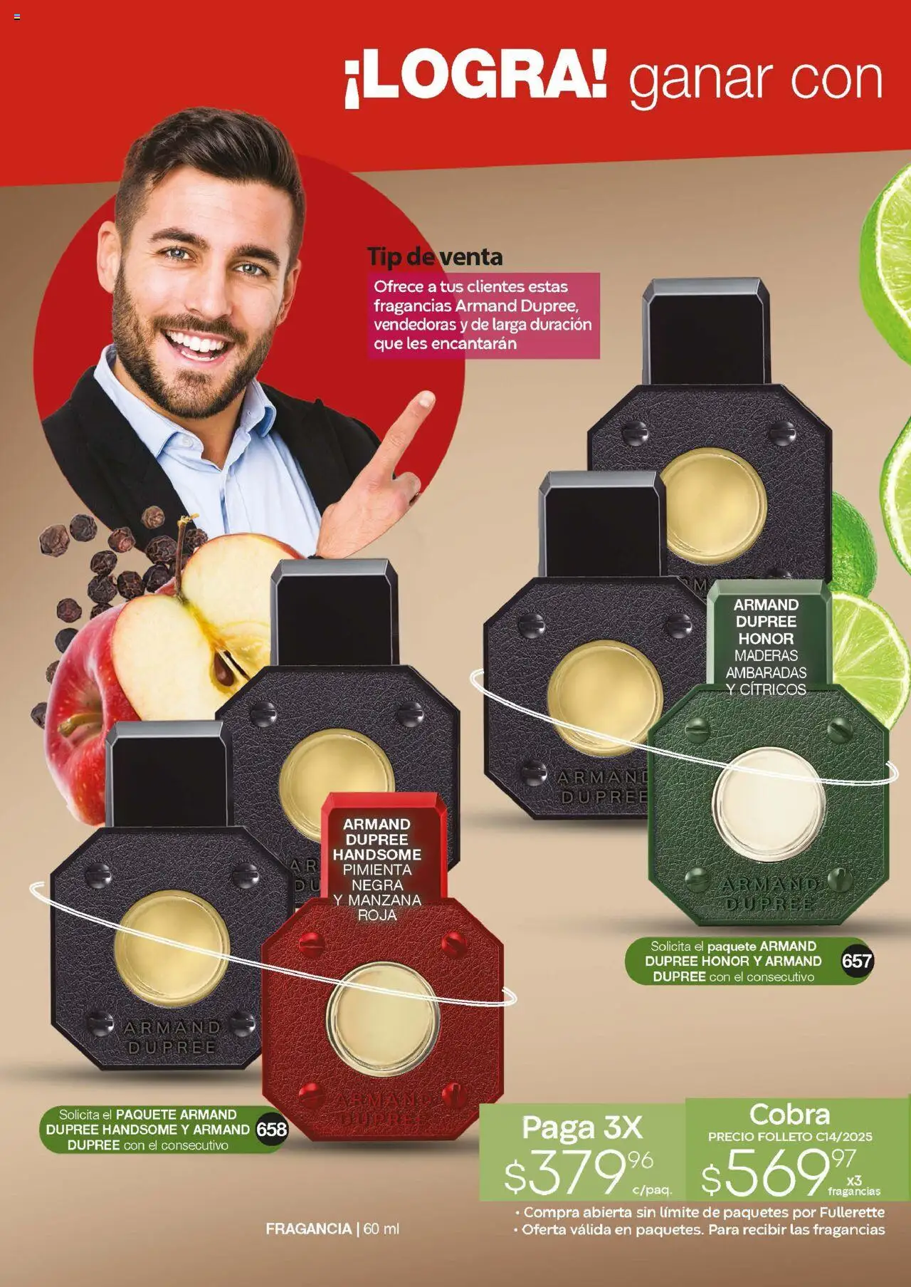 Nuevas ofertas de Fuller válidas en toda la República Mexicana desde el 15.10.2025. ¡Encuentra las mejores ofertas en Fuller - Revista Gana Más C14! | Página: 14 | Productos: Pimienta, Manzana, Fragancia