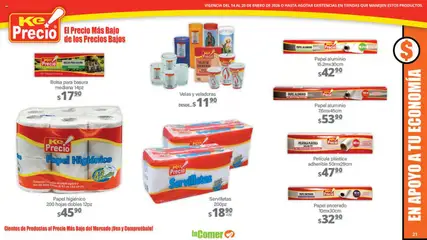 Vista previa de La Comer folleto, nuevo folleto de la tienda, válido en México a partir del 14.01.2026 | Página: 21