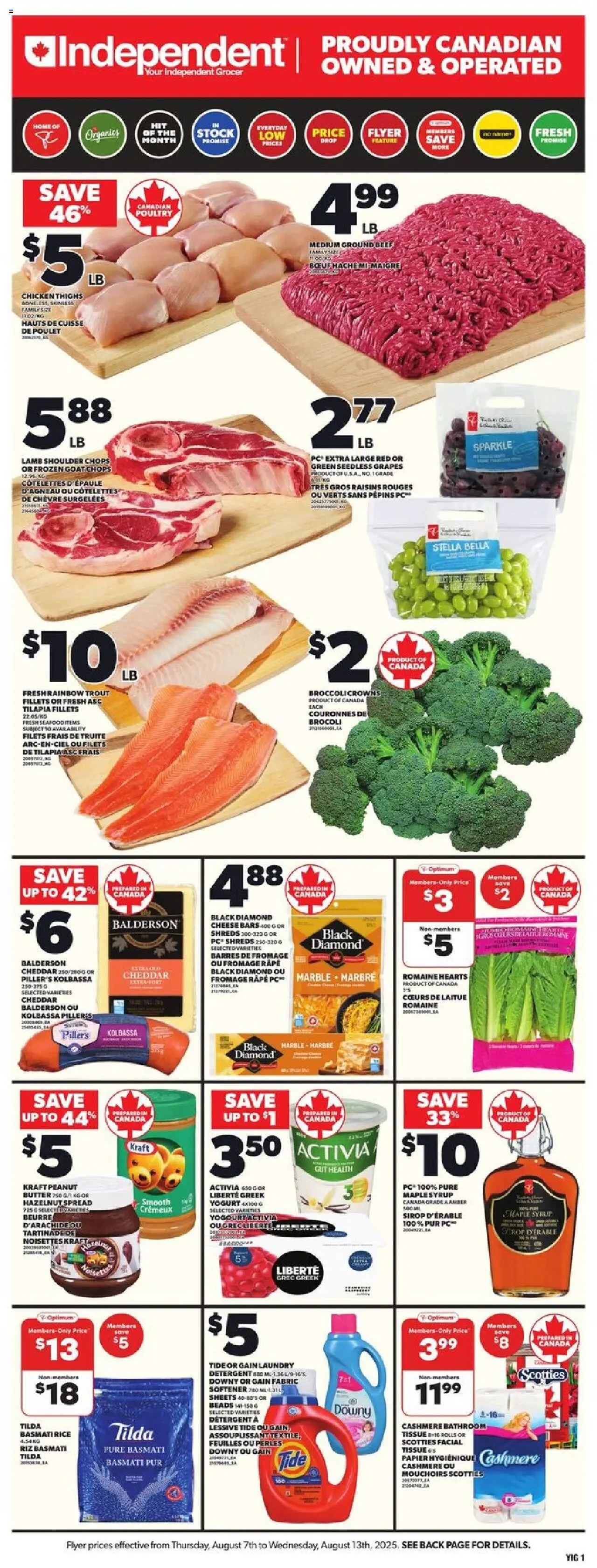 Independent Grocer flyer valid from 07.08.2025 | Page: 3