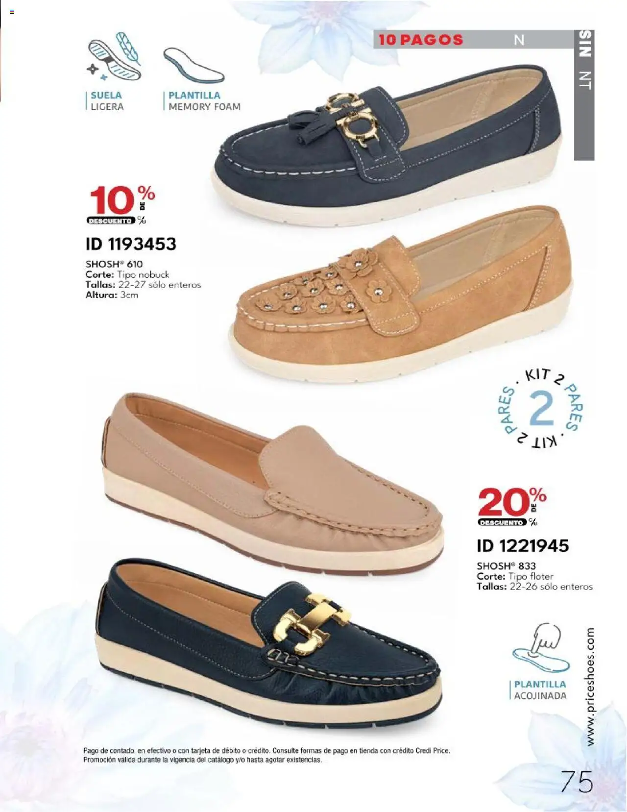 Nuevas ofertas de Price Shoes válidas en toda la República Mexicana desde el 28.04.2025. ¡Encuentra las mejores ofertas en Price Shoes catálogo Calzado PV 2025! | Página: 75