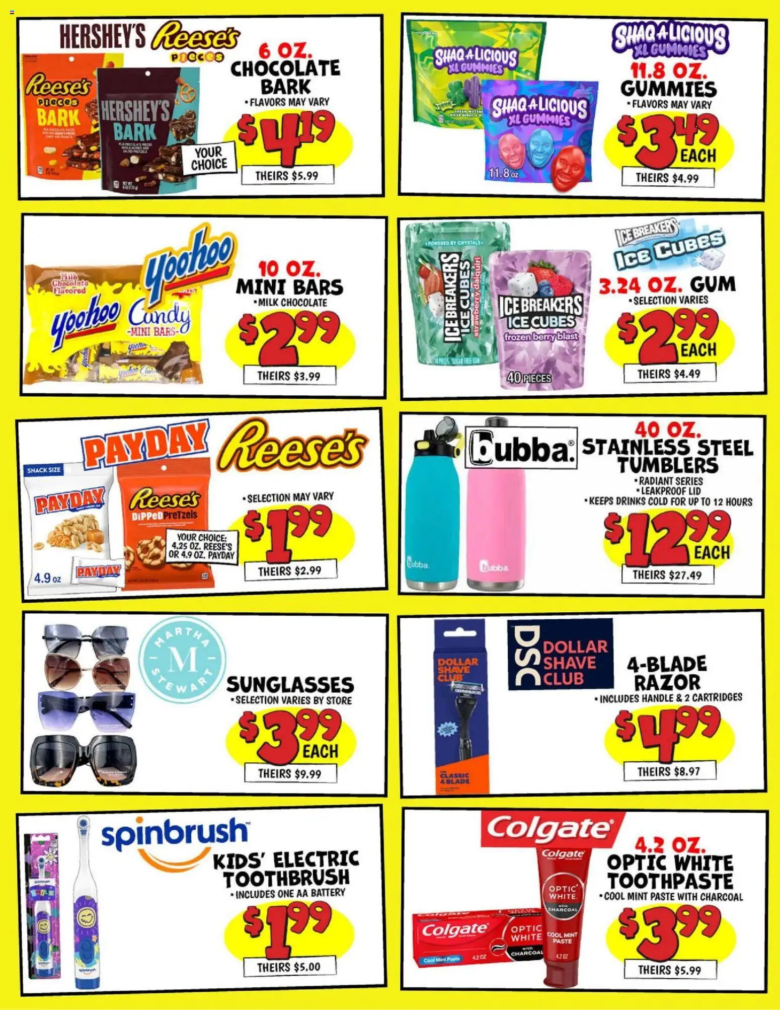 Ollie's Weekly Ad - valid from 20.02.2026 | Page: 3 | Products: Battery, Chocolate, Toothpaste, Toothbrush