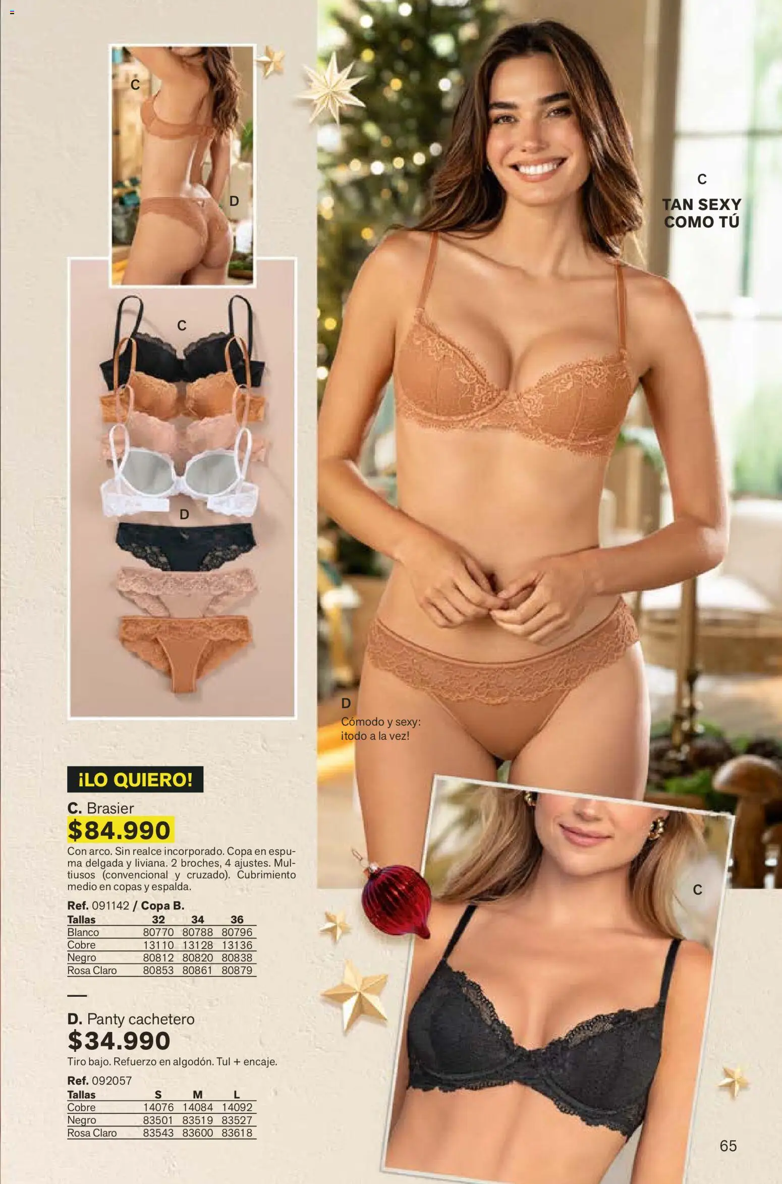 Leonisa revista - valida desde el 07.12.2025 | Página: 65 | Productos: Brasier, Cachetero