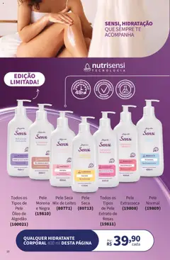 Jequiti Folheto - válido de 17.07.2025 | Página: 10 | Produtos: Hidratante corporal, Óleo, Algodão