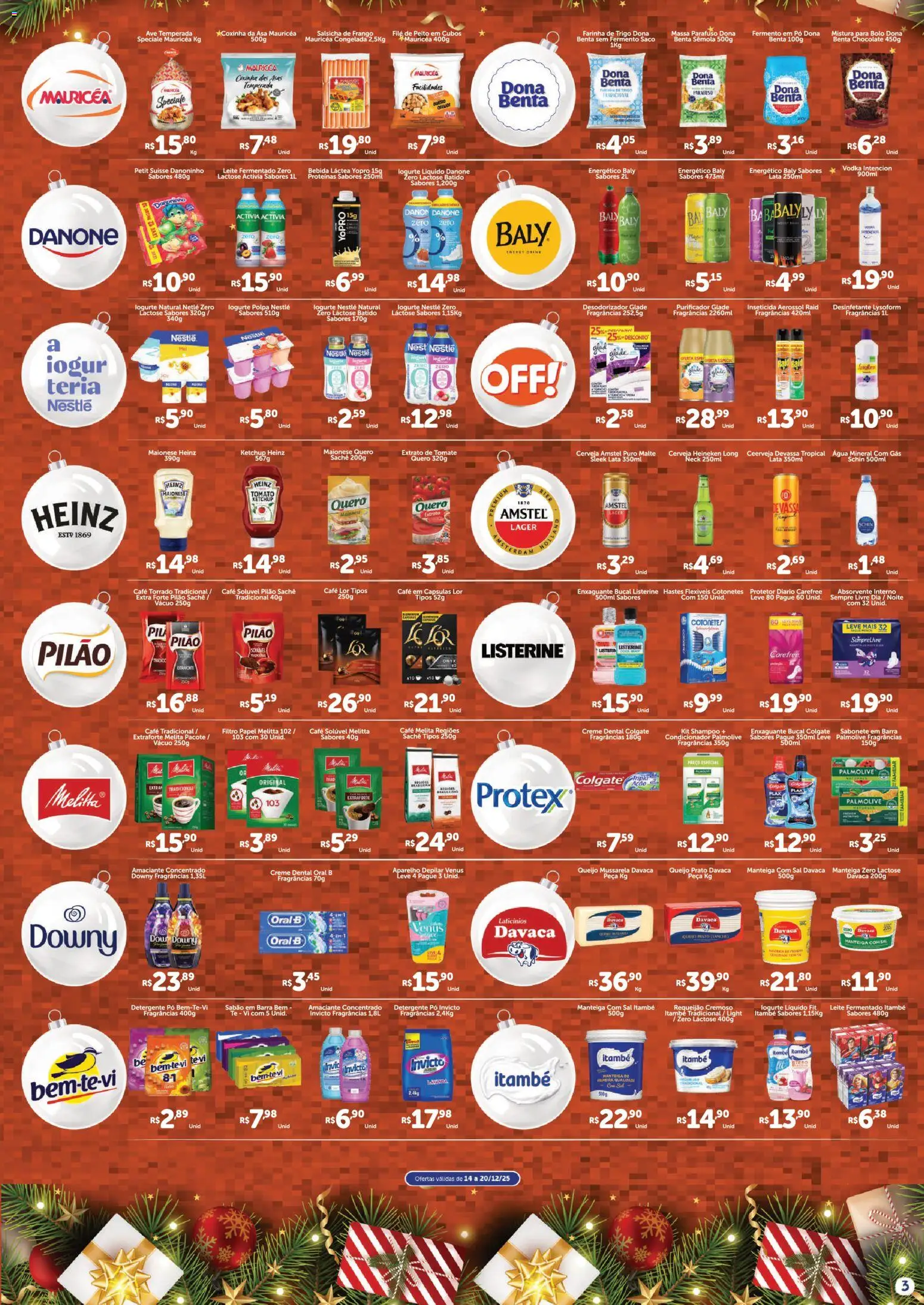 Atakarejo Folheto - válido de 14.12.2025 | Página: 3 | Produtos: Enxaguante bucal, Ketchup, Maionese, Sempre Livre