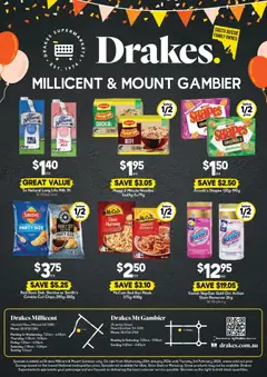 Preview of Drakes Millicent & Mount Gambier - valid from 28.01.2026 | Page: 2 | Products: Door, Honey, Chips, Tuna