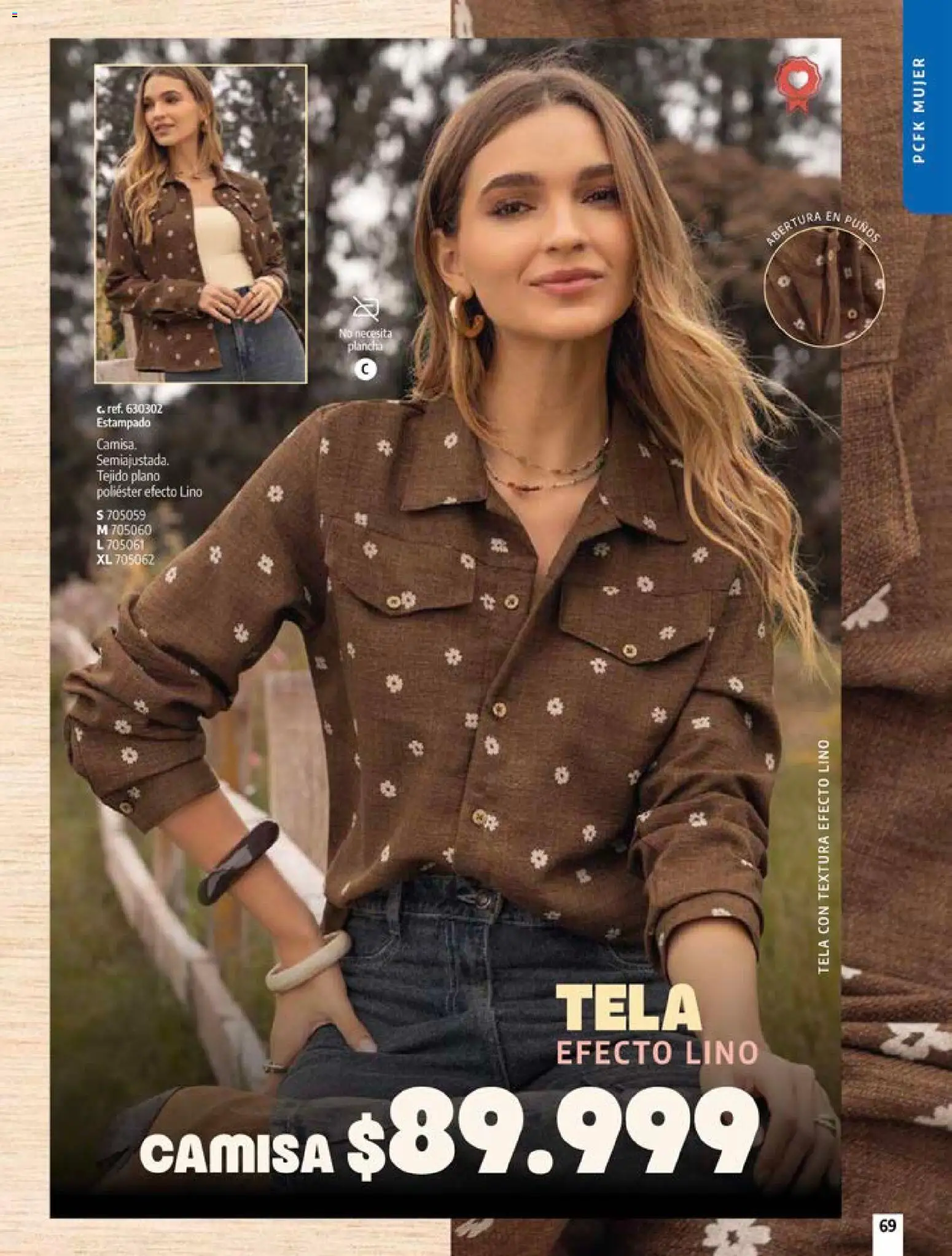 Pacifika revista - valida desde el 24.04.2026 | Página: 69 | Productos: Plancha, Camisa