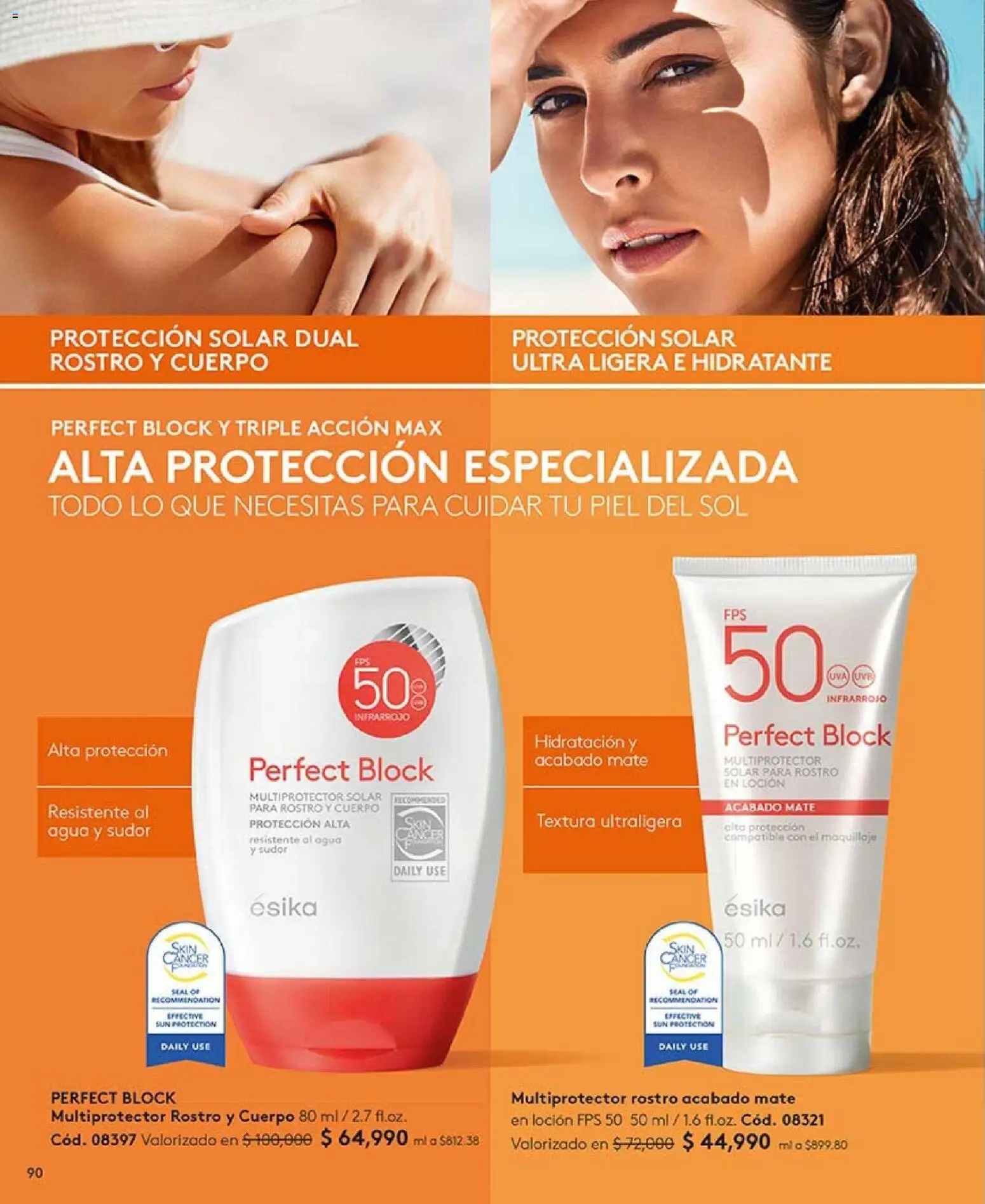 Ésika revista - valida desde el 01.04.2026 | Página: 90 | Productos: Agua, Loción, Maquillaje, Uva