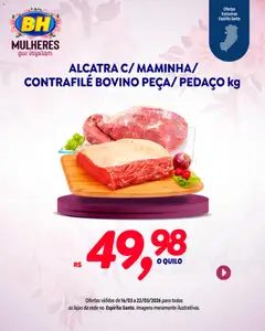 Supermercados BH ofertas Semanal - Pré-Visualização do folheto da loja Supermercados BH, válido de 16.03.2026 | Página: 2 | Produtos: Alcatra