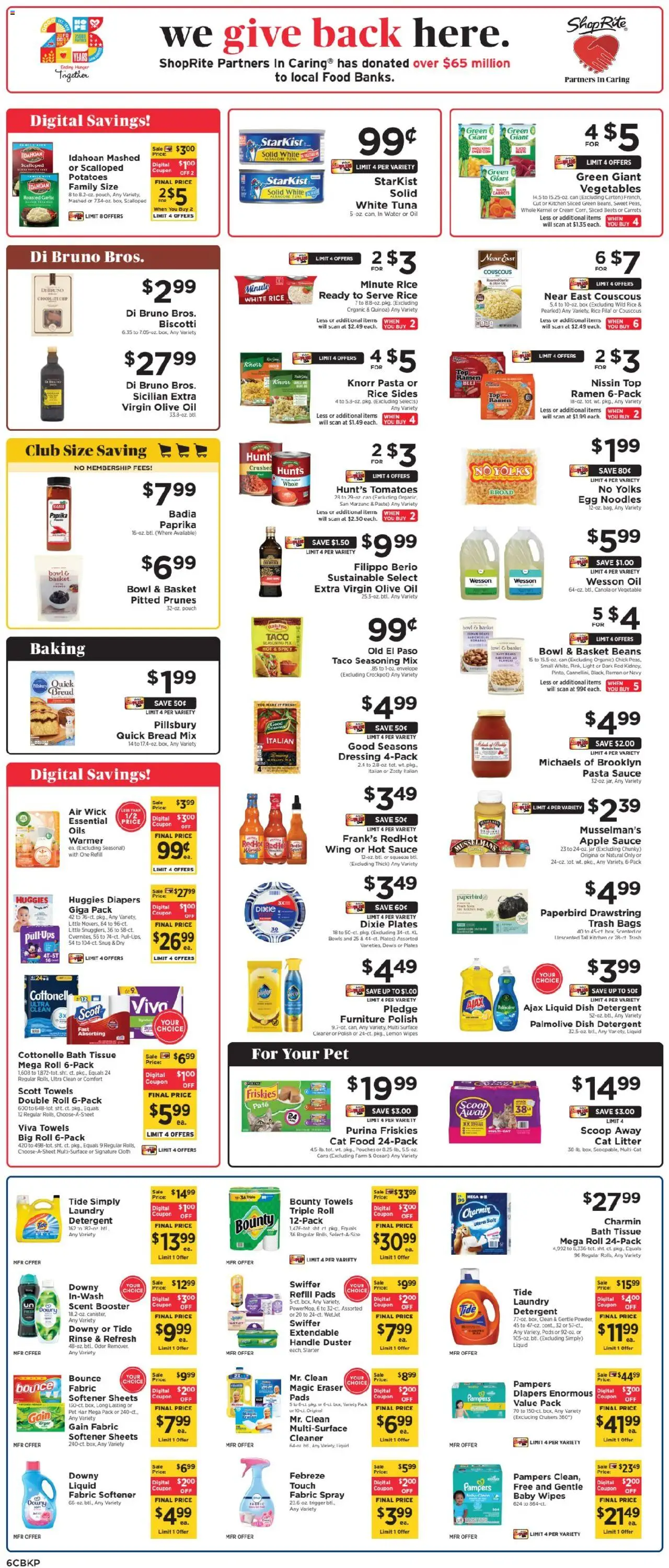 ShopRite Weekly Ad 2 - valid from 12.09.2025 | Page: 6 | Products: Bread, Tomatoes, Lemon, Garlic