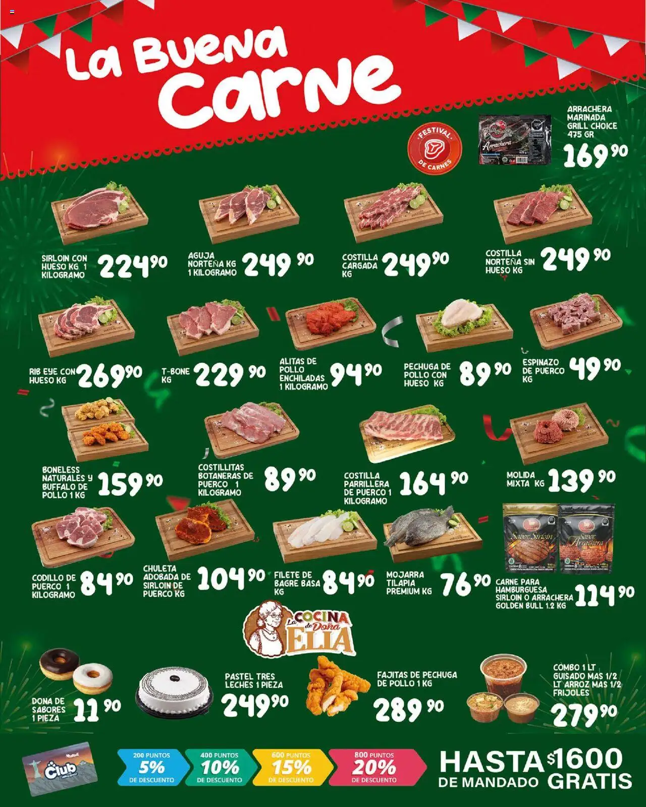 Nuevas ofertas de Alsuper válidas en toda la República Mexicana desde el 12.09.2025. ¡Encuentra las mejores ofertas en Alsuper - Folleto - Laguna! | Página: 2 | Productos: Pollo, Pastel, Arroz, Cocina