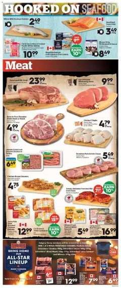 Calgary Co-op flyer valid from 31.07.2025 | Page: 6 | Products: Beef, Pasta, Turkey, Pork