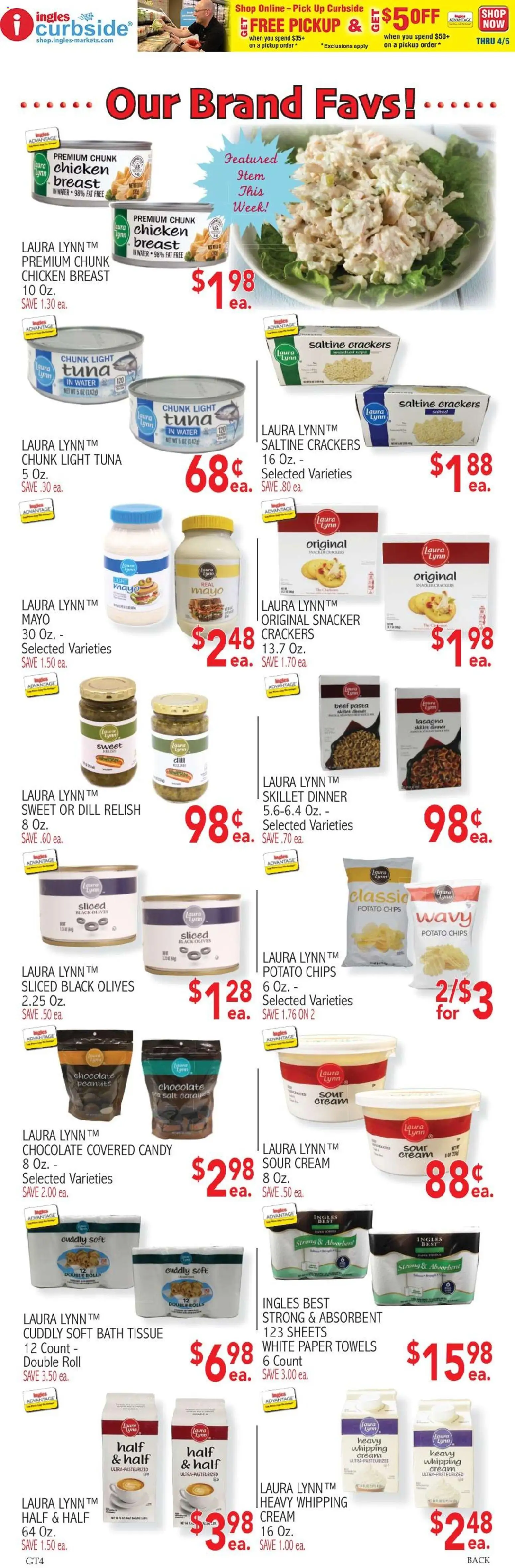 Ingles Weekly Ad - valid from 04.03.2026 | Page: 8 | Products: Bath, Skillet, Beef, Salt