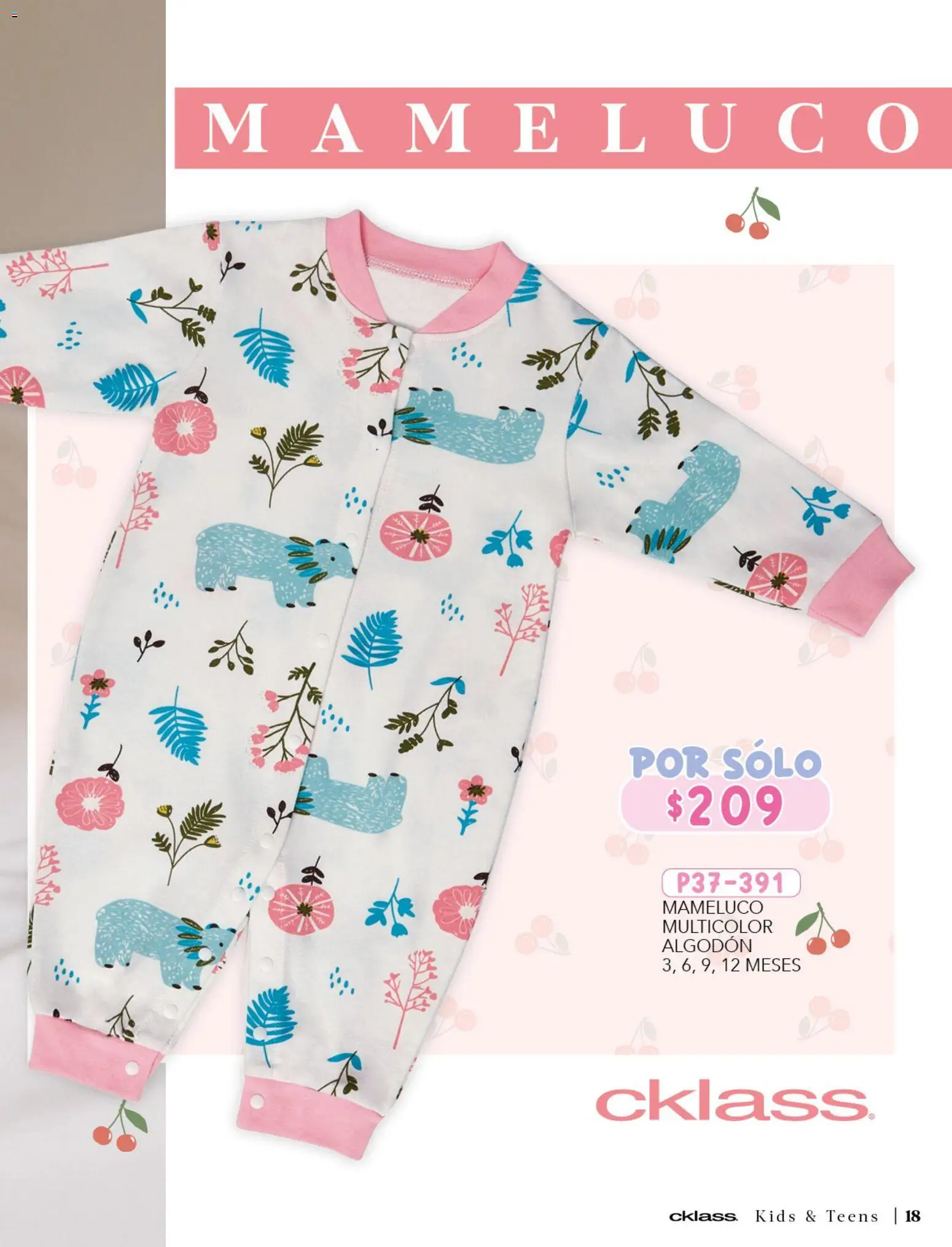 Nuevas ofertas de Cklass válidas en toda la República Mexicana desde el 26.03.2026. ¡Encuentra las mejores ofertas en Cklass catálogo Especial Día del Niño! | Página: 70 | Productos: Algodón, Mameluco