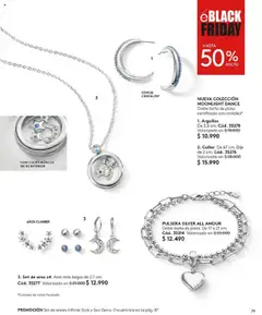 Catálogo Ésika Campaña 16 válido desde el 24.09.2025 | Página: 79 | Productos: Pulsera, Collar, Aros, Dije