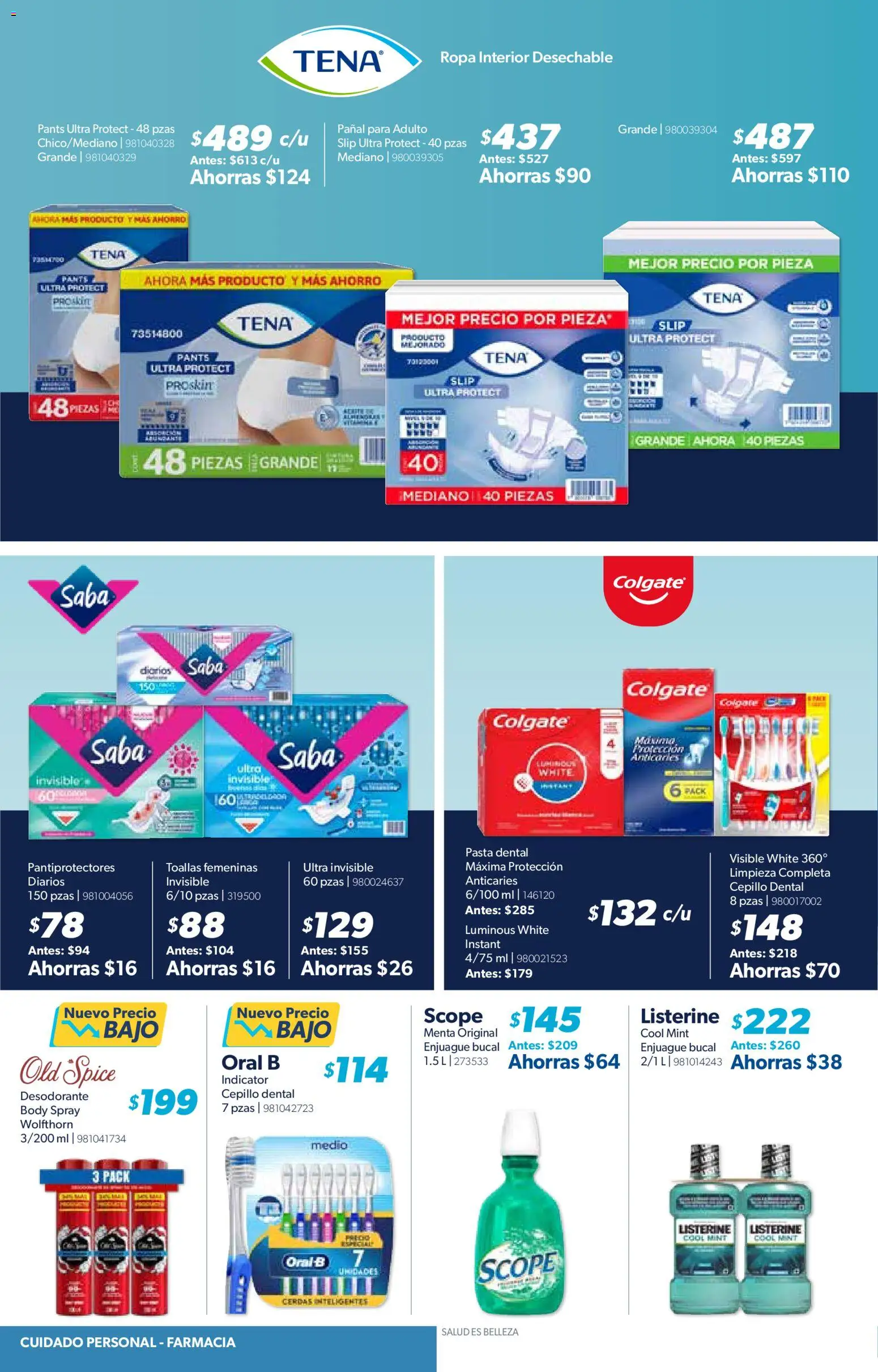 Nuevas ofertas de Sam's Club válidas en toda la República Mexicana desde el 03.03.2026. ¡Encuentra las mejores ofertas en Sam's Club catálogo! | Página: 14 | Productos: Pasta, Ropa, Ropa interior, Toallas