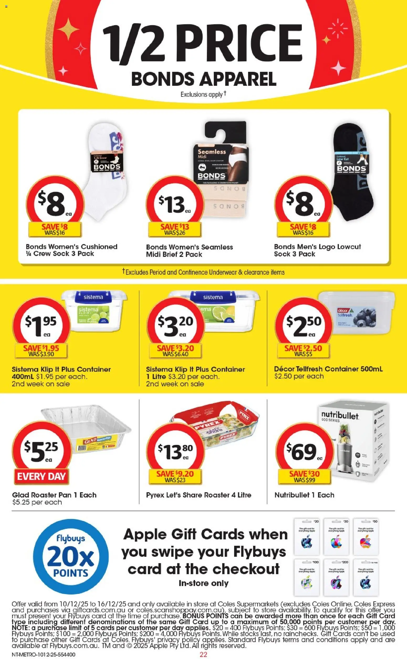 Coles catalogue - valid from 10.12.2025 | Page: 23 | Products: Decor, Underwear