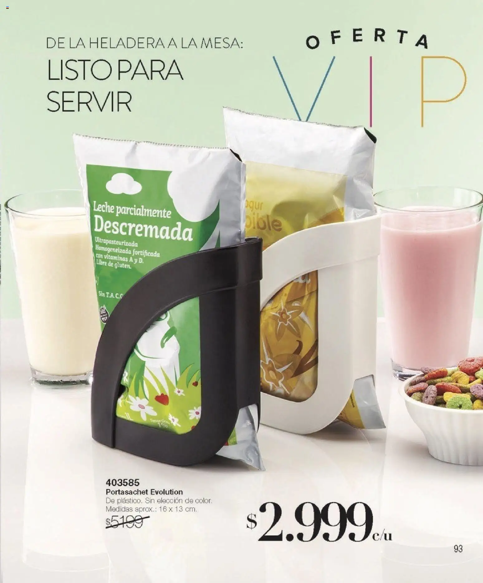 Violetta catálogo │ válido desde el 01.02.2026 | Página: 93 | Productos: Vitaminas, Mesa, Heladera, Leche