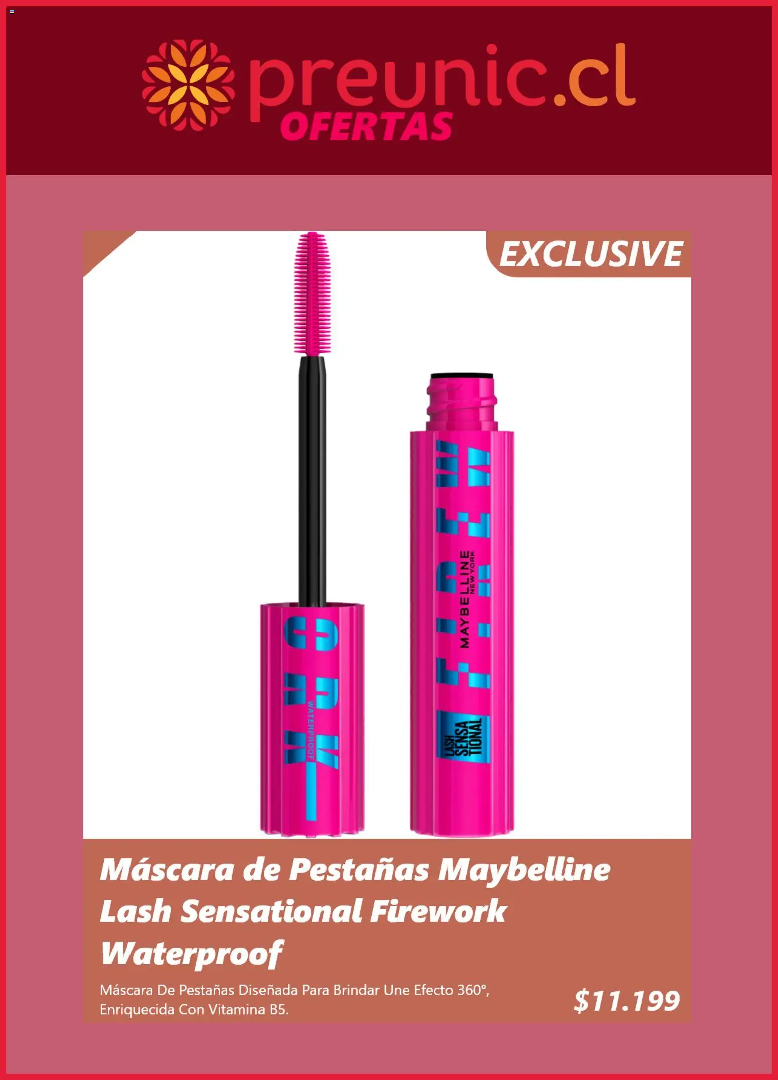 Preunic ofertas  │ válido desde el 06.03.2026 | Página: 3 | Productos: Máscara