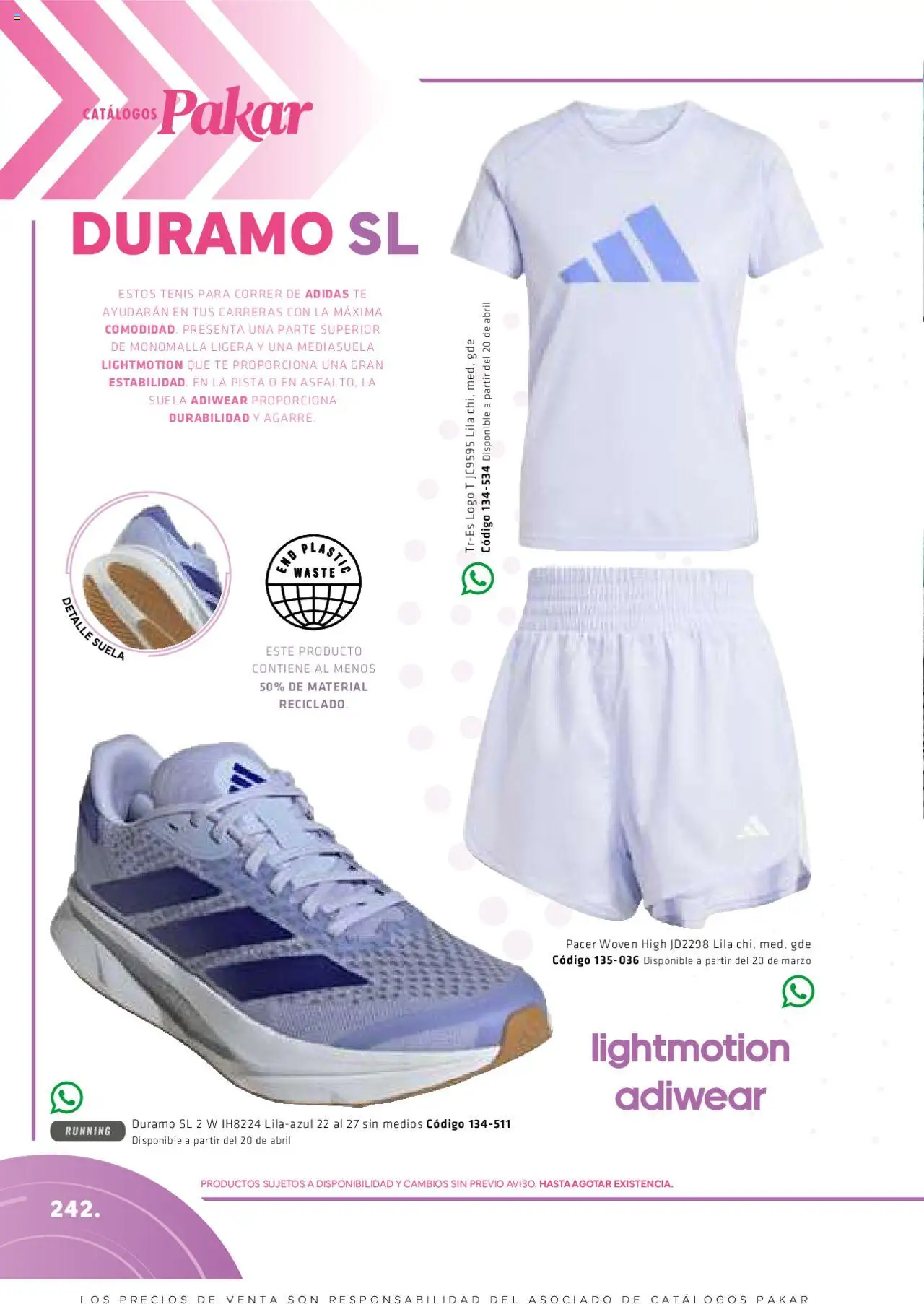 Nuevas ofertas de SC Pakar válidas en toda la República Mexicana desde el 06.03.2025. ¡Encuentra las mejores ofertas en SC Pakar catálogo Women! | Página: 242 | Productos: Tenis, Té