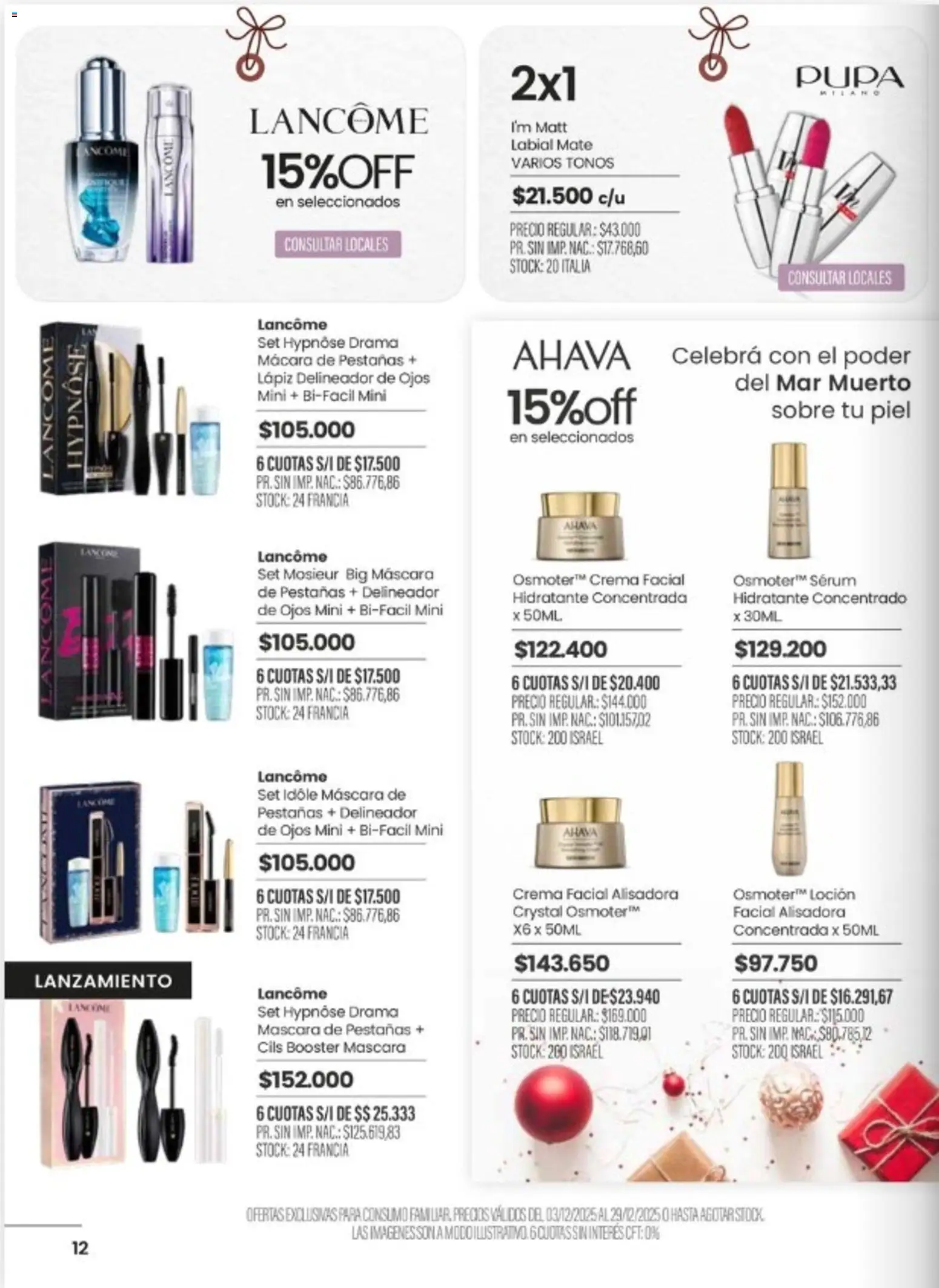 Pigmento catálogo │ válido desde el 03.12.2025 | Página: 12 | Productos: Serum, Máscara, Delineador de ojos, Mascara de pestañas