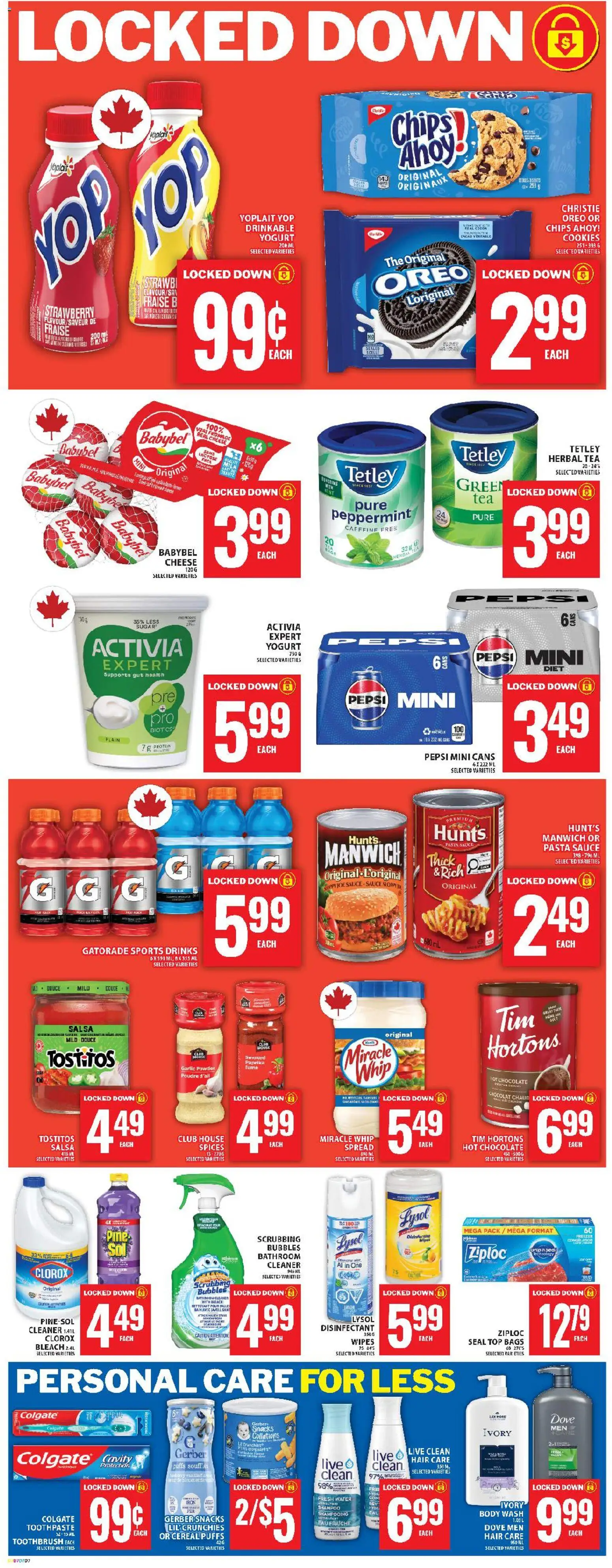 Food Basics flyer valid from 20.11.2025 | Page: 10 | Products: Tea, Cookies, Powder, Chocolate