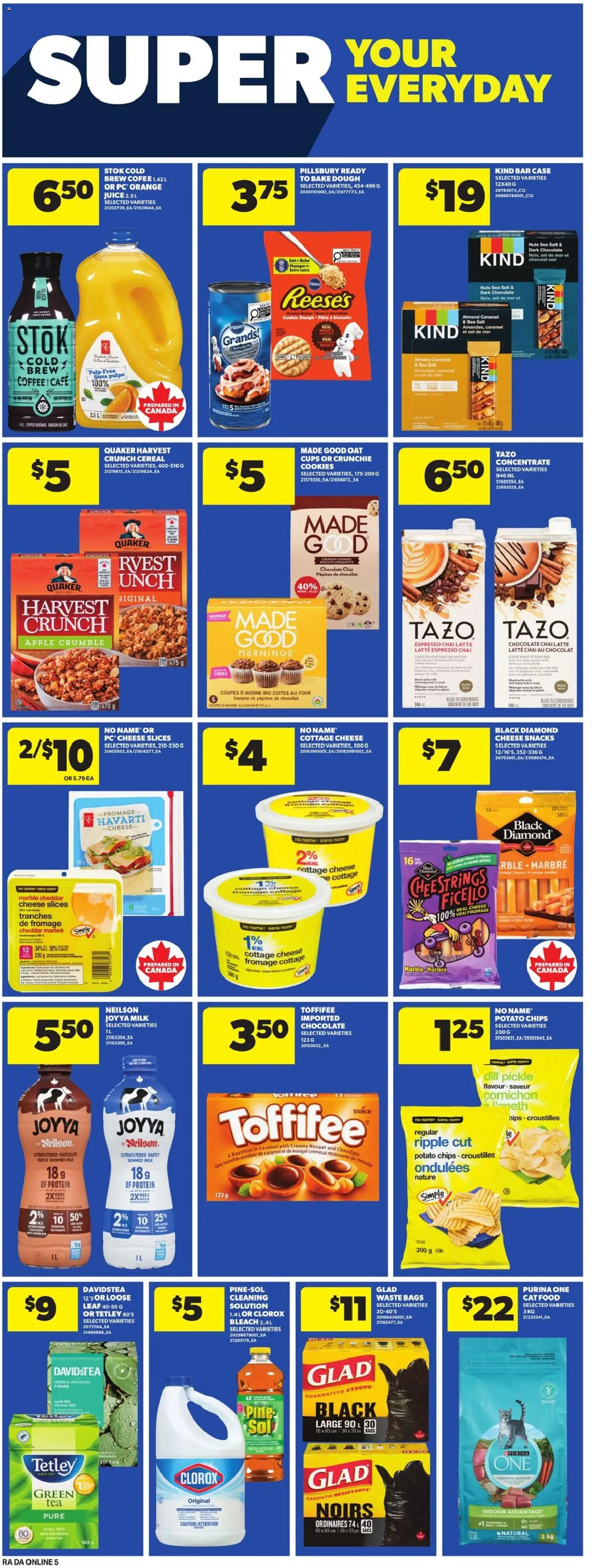 Atlantic Superstore flyer valid from 29.01.2026 | Page: 19 | Products: Hat, Cookies, Cottage cheese, Chocolate