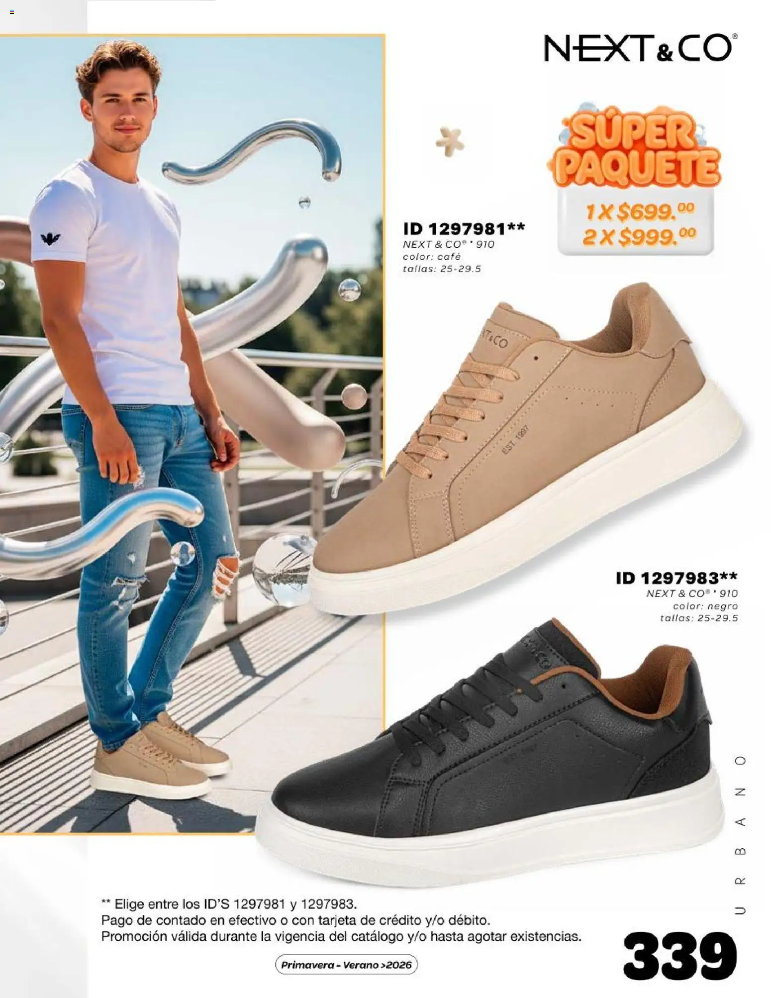 Nuevas ofertas de Price Shoes válidas en toda la República Mexicana desde el 15.02.2026. ¡Encuentra las mejores ofertas en Price Shoes catálogo Urbano! | Página: 339