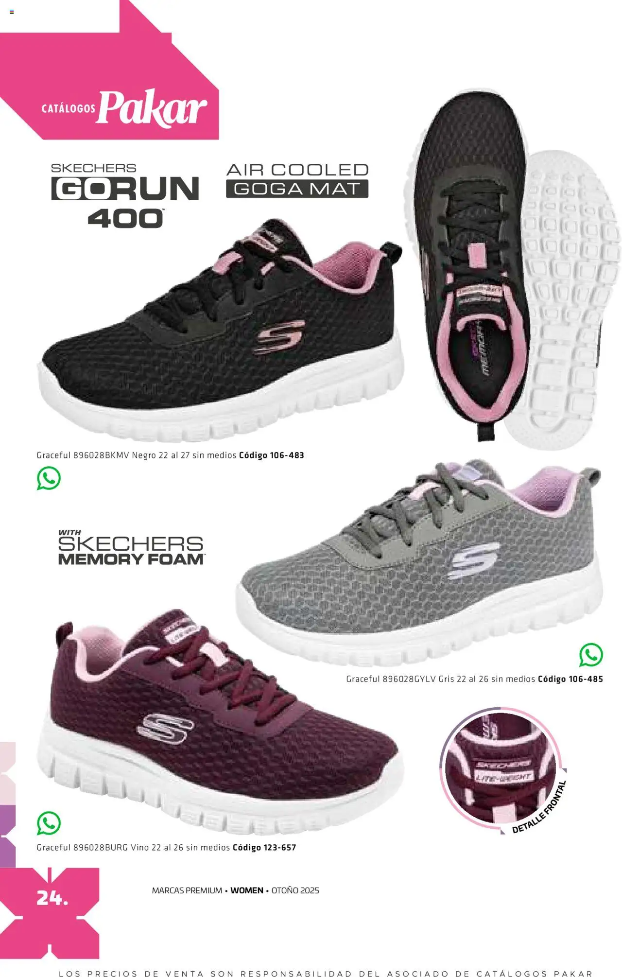 Nuevas ofertas de SC Pakar válidas en toda la República Mexicana desde el 29.08.2025. ¡Encuentra las mejores ofertas en SC Pakar - Catálogo Otoño Women! | Página: 24 | Productos: Vino