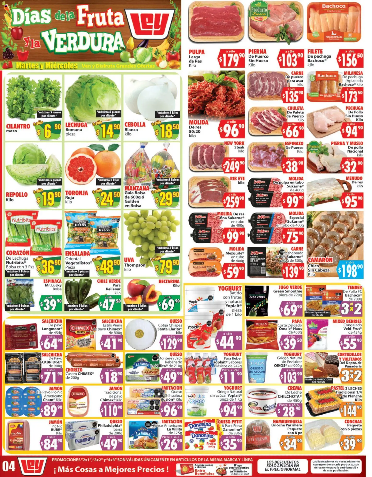 Nuevas ofertas de Casa Ley válidas en toda la República Mexicana desde el 27.01.2026. ¡Encuentra las mejores ofertas en Casa Ley folleto Autoservicio! | Página: 1 | Productos: Papa, Paleta, Pan, Plancha