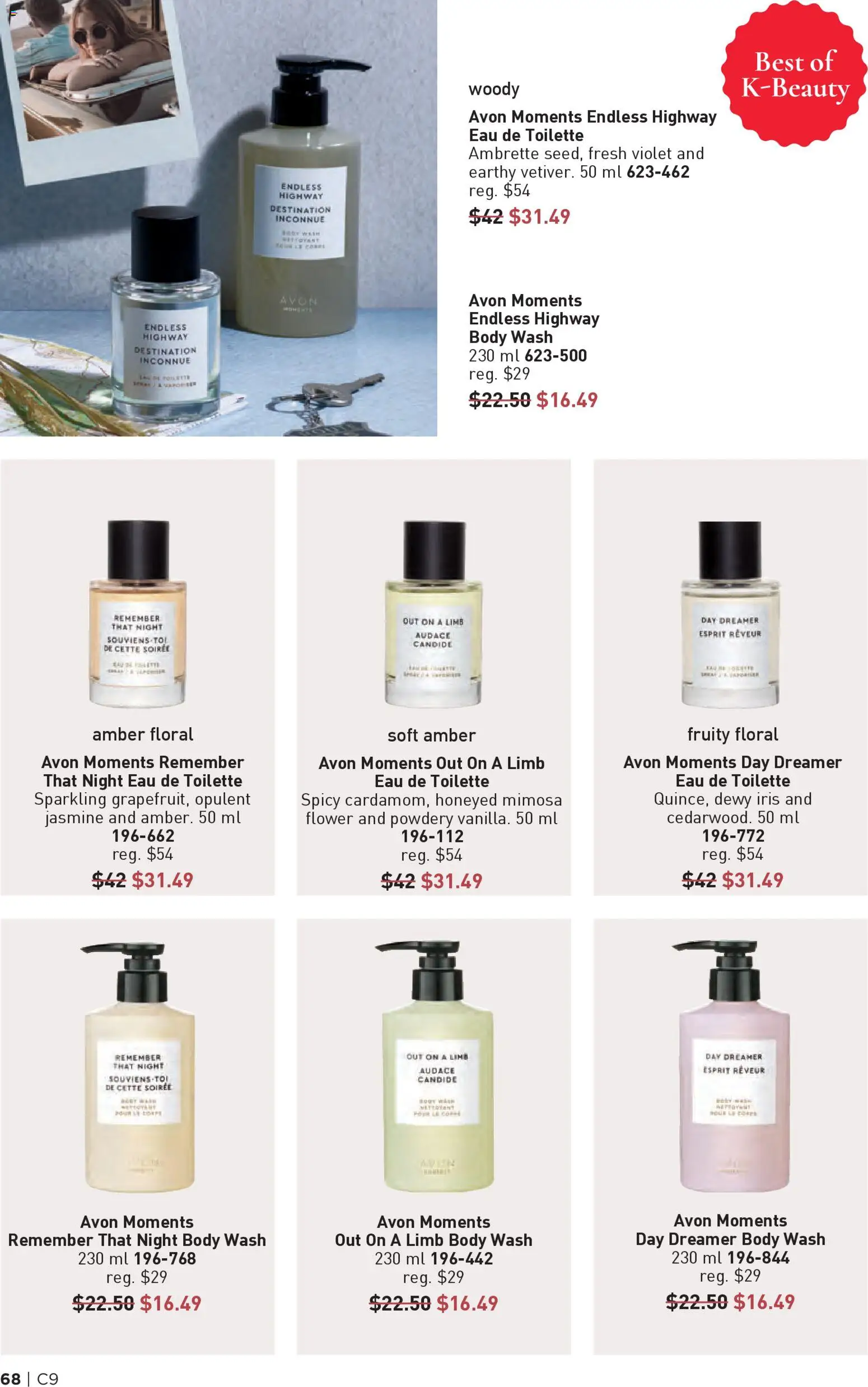 Avon flyer valid from 23.04.2026 | Page: 68 | Products: Eau de toilette, Body wash, Toilette