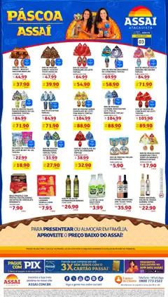Assaí Atacadista ofertas - GO - Pré-Visualização do folheto da loja Assaí Atacadista, válido de 03.04.2026
